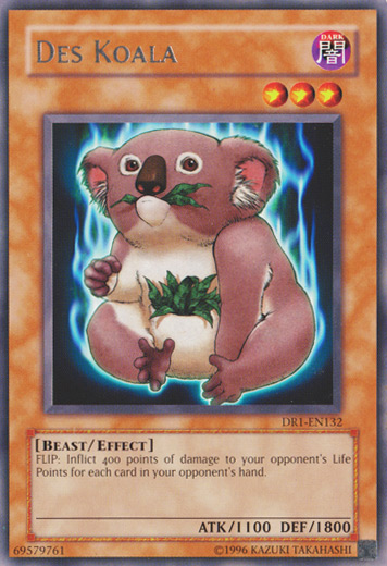 Des Koala [DR1-EN132] Rare | Tables and Towers