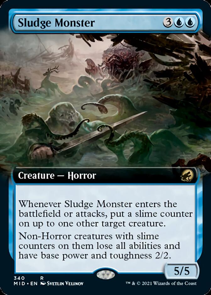 Sludge Monster (Extended Art) [Innistrad: Midnight Hunt] | Tables and Towers