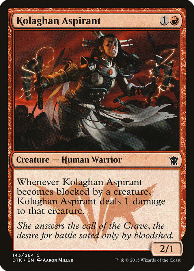 Kolaghan Aspirant [Dragons of Tarkir] | Tables and Towers