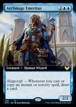 Archmage Emeritus (Extended Art) [Strixhaven: School of Mages] | Tables and Towers