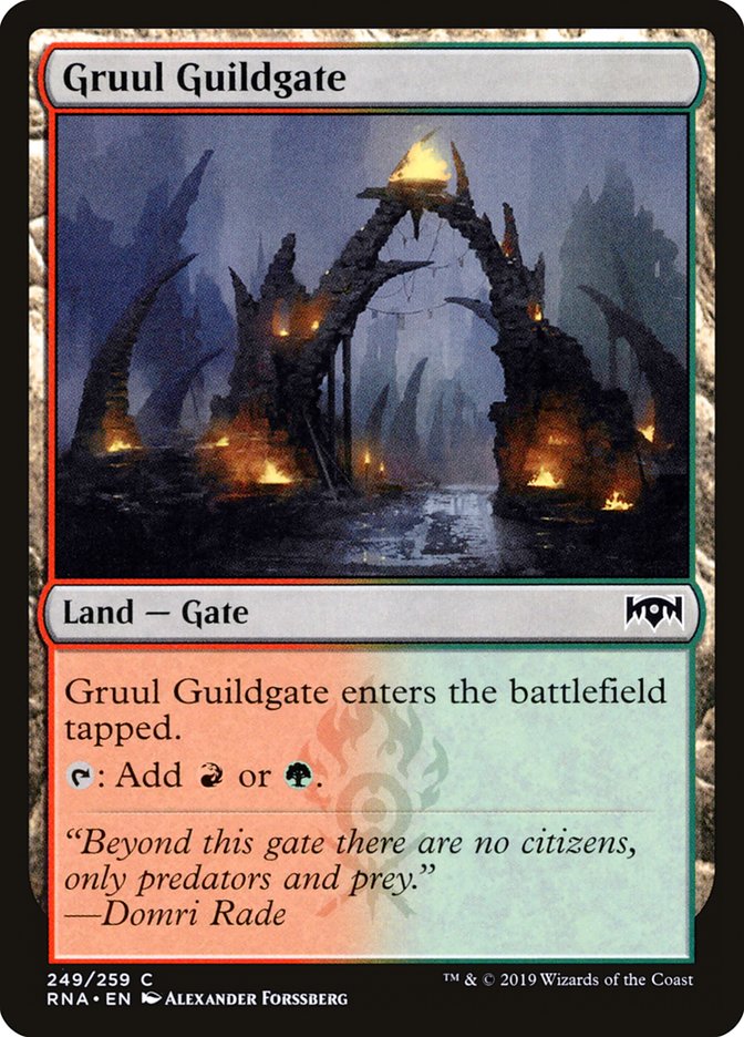 Gruul Guildgate (249/259) [Ravnica Allegiance] | Tables and Towers