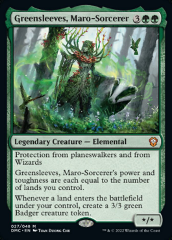 Greensleeves, Maro-Sorcerer [Dominaria United Commander] | Tables and Towers