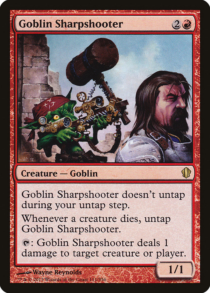 Goblin Sharpshooter [Commander 2013] | Tables and Towers