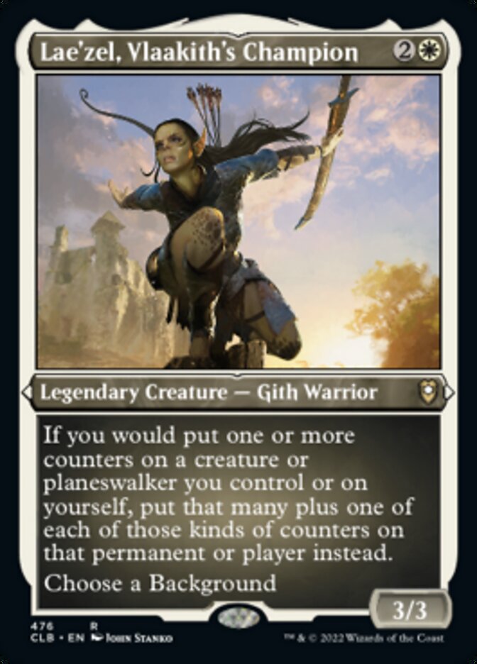 Lae'zel, Vlaakith's Champion (Foil Etched) [Commander Legends: Battle for Baldur's Gate] | Tables and Towers