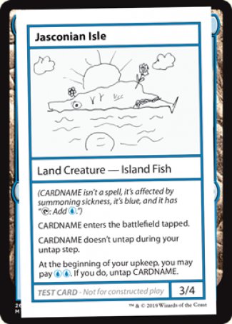 Jasconian Isle (2021 Edition) [Mystery Booster Playtest Cards] | Tables and Towers