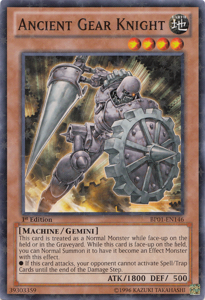 Ancient Gear Knight [BP01-EN146] Starfoil Rare | Tables and Towers