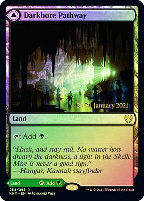 Darkbore Pathway // Slitherbore Pathway [Kaldheim Prerelease Promos] | Tables and Towers