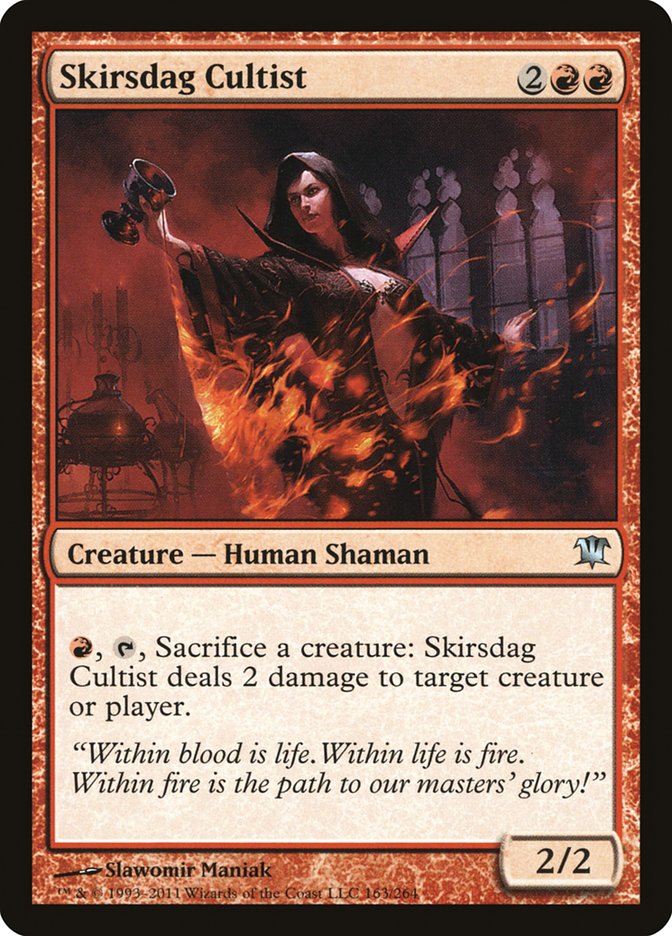 Skirsdag Cultist [Innistrad] | Tables and Towers