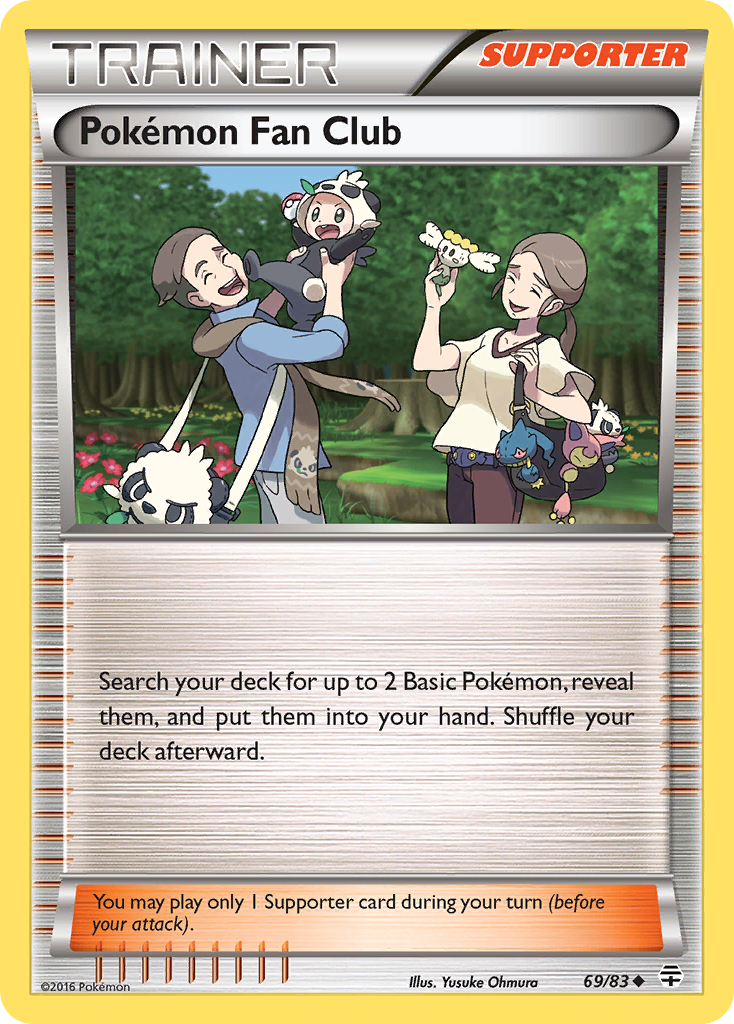 Pokemon Fan Club (69/83) [XY: Generations] | Tables and Towers