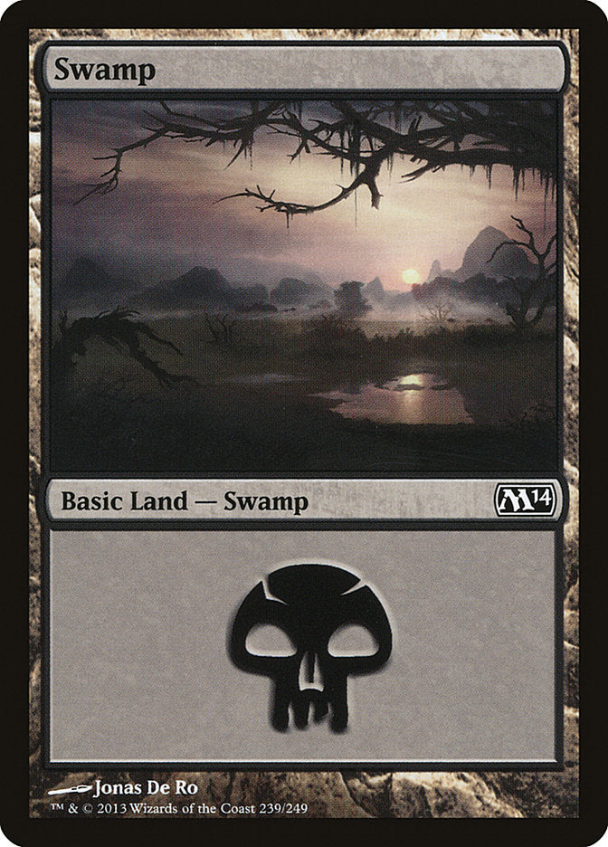 Swamp (239) [Magic 2014] | Tables and Towers