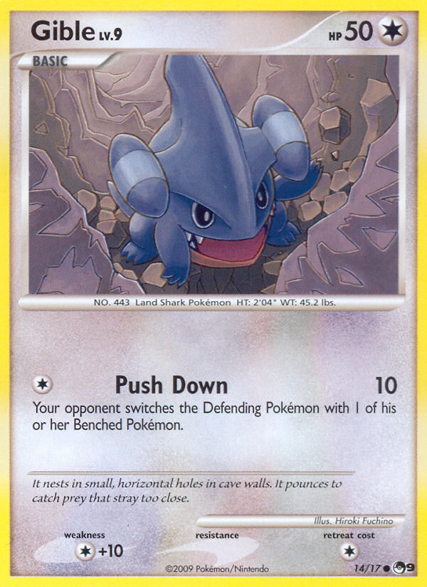 Gible (14/17) [POP Series 9] | Tables and Towers