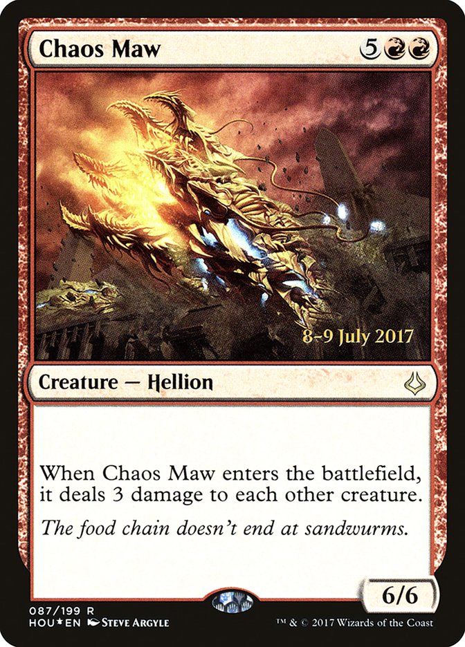 Chaos Maw [Hour of Devastation Prerelease Promos] | Tables and Towers