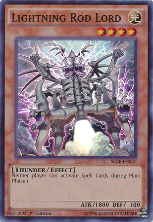 Lightning Rod Lord [SECE-EN037] Super Rare | Tables and Towers