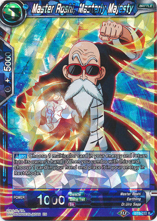 Master Roshi, Masterly Majesty (BT8-032) [Malicious Machinations] | Tables and Towers