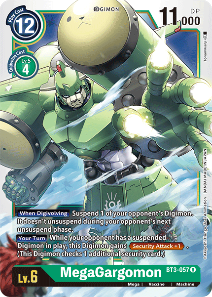 MegaGargomon [BT3-057] [Release Special Booster Ver.1.5] | Tables and Towers