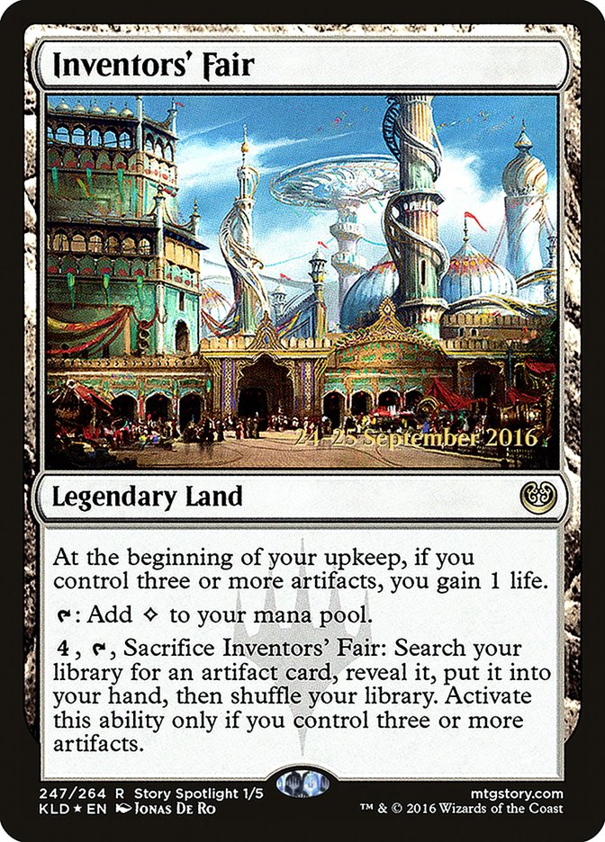 Inventors' Fair [Kaladesh Prerelease Promos] | Tables and Towers