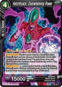 Hatchhyack, Overwhelming Power (BT8-091_PR) [Malicious Machinations Prerelease Promos] | Tables and Towers