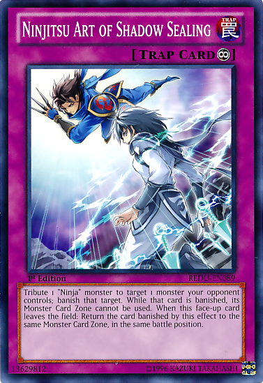 Ninjitsu Art of Shadow Sealing [REDU-EN089] Common | Tables and Towers