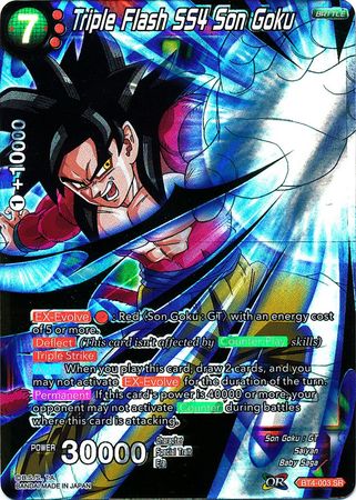 Triple Flash SS4 Son Goku (BT4-003) [Revision Pack 2020] | Tables and Towers