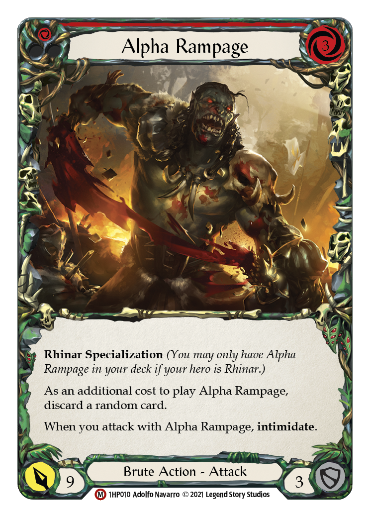 Alpha Rampage [1HP010] (History Pack 1) | Tables and Towers