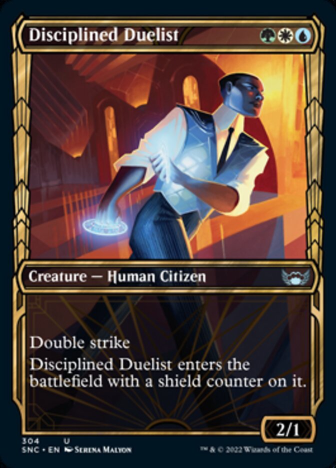 Disciplined Duelist (Showcase Golden Age) [Streets of New Capenna] | Tables and Towers