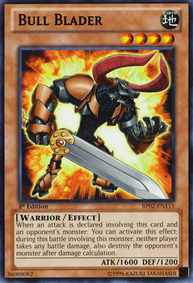 Bull Blader [BP02-EN115] Mosaic Rare | Tables and Towers