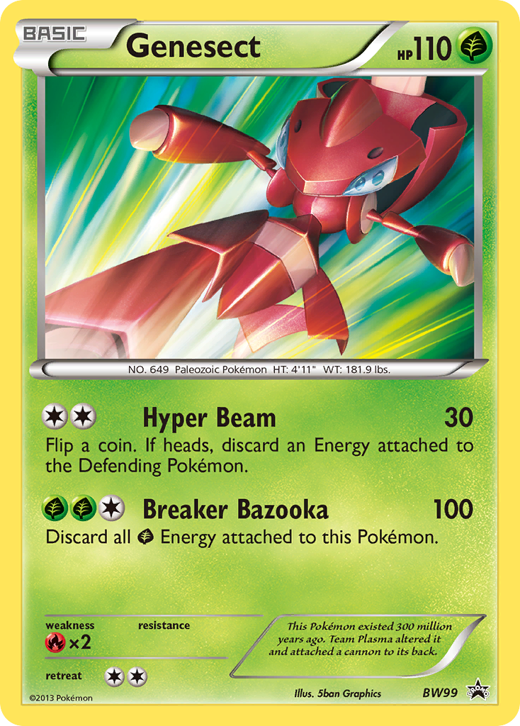 Genesect (BW99) [Black & White: Black Star Promos] | Tables and Towers