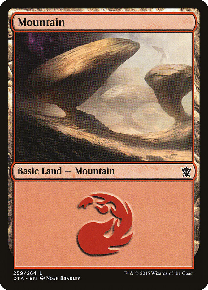 Mountain (259) [Dragons of Tarkir] | Tables and Towers