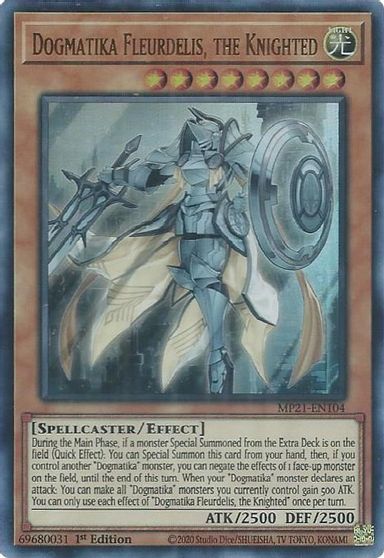 Dogmatika Fleurdelis, the Knighted [MP21-EN104] Ultra Rare | Tables and Towers