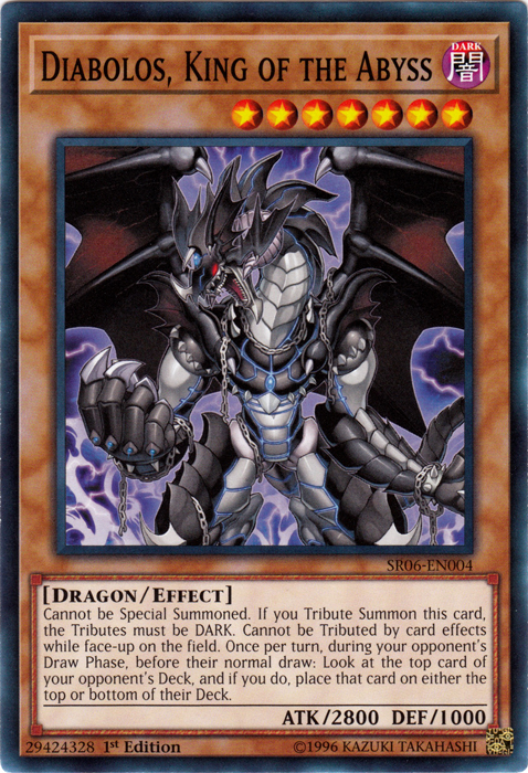 Diabolos, King of the Abyss [SR06-EN004] Common | Tables and Towers