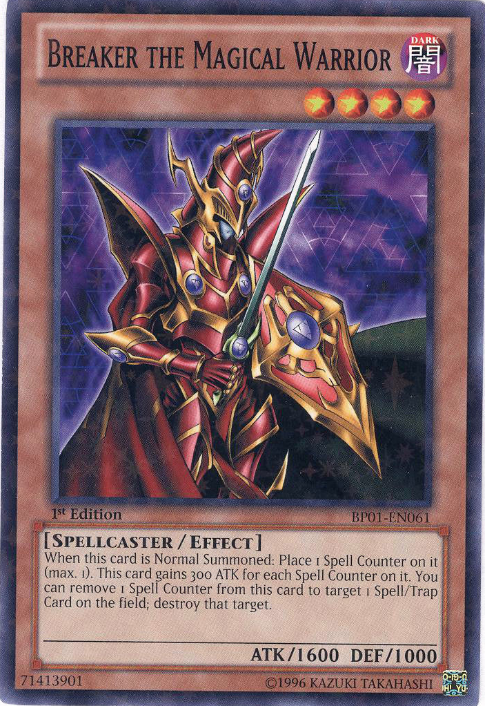 Breaker the Magical Warrior [BP01-EN061] Starfoil Rare | Tables and Towers