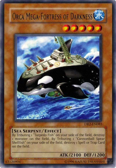 Orca Mega-Fortress of Darkness [DR2-EN085] Rare | Tables and Towers