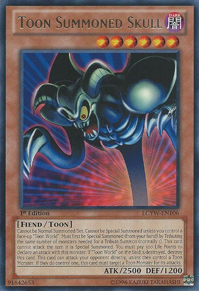 Toon Summoned Skull [LCYW-EN106] Rare | Tables and Towers