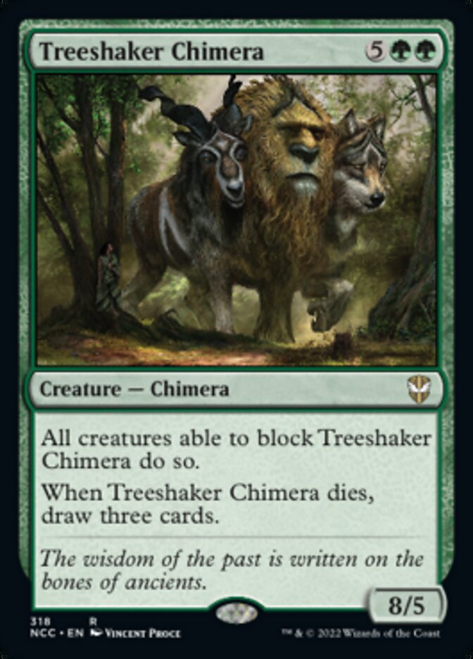 Treeshaker Chimera [Streets of New Capenna Commander] | Tables and Towers
