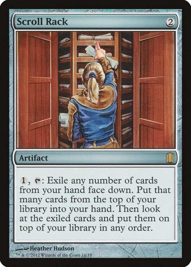 Scroll Rack [Commander's Arsenal] | Tables and Towers