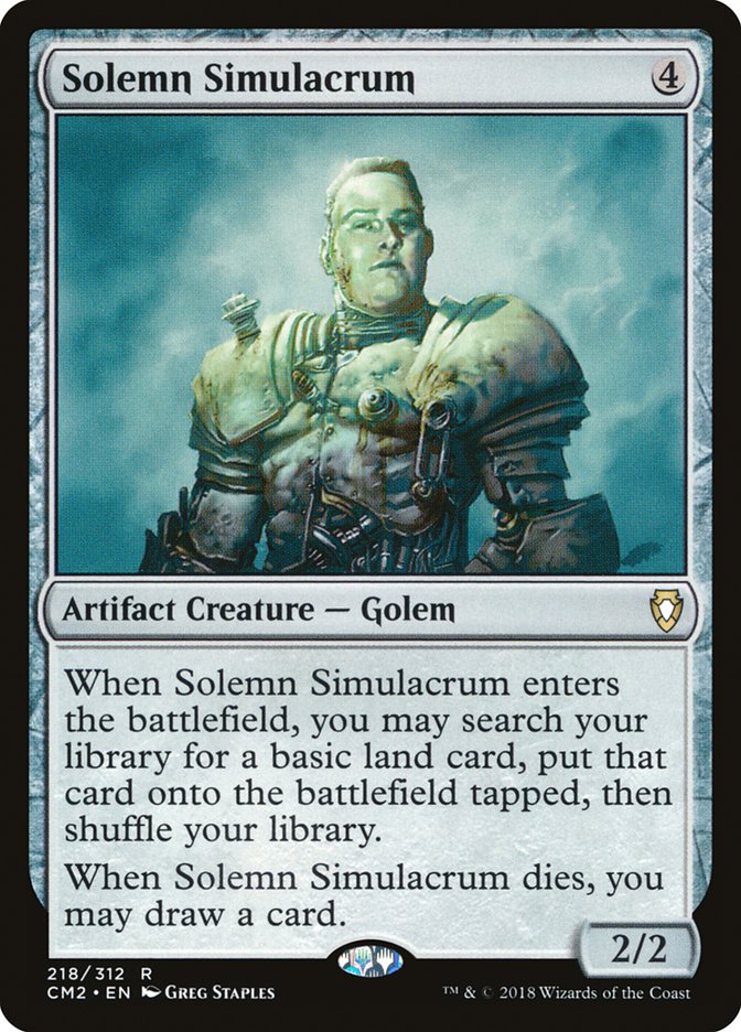 Solemn Simulacrum (218/312) [Commander Anthology Volume II] | Tables and Towers