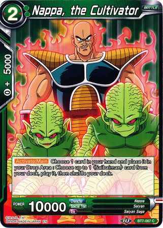 Nappa, the Cultivator (BT7-067) [Assault of the Saiyans] | Tables and Towers