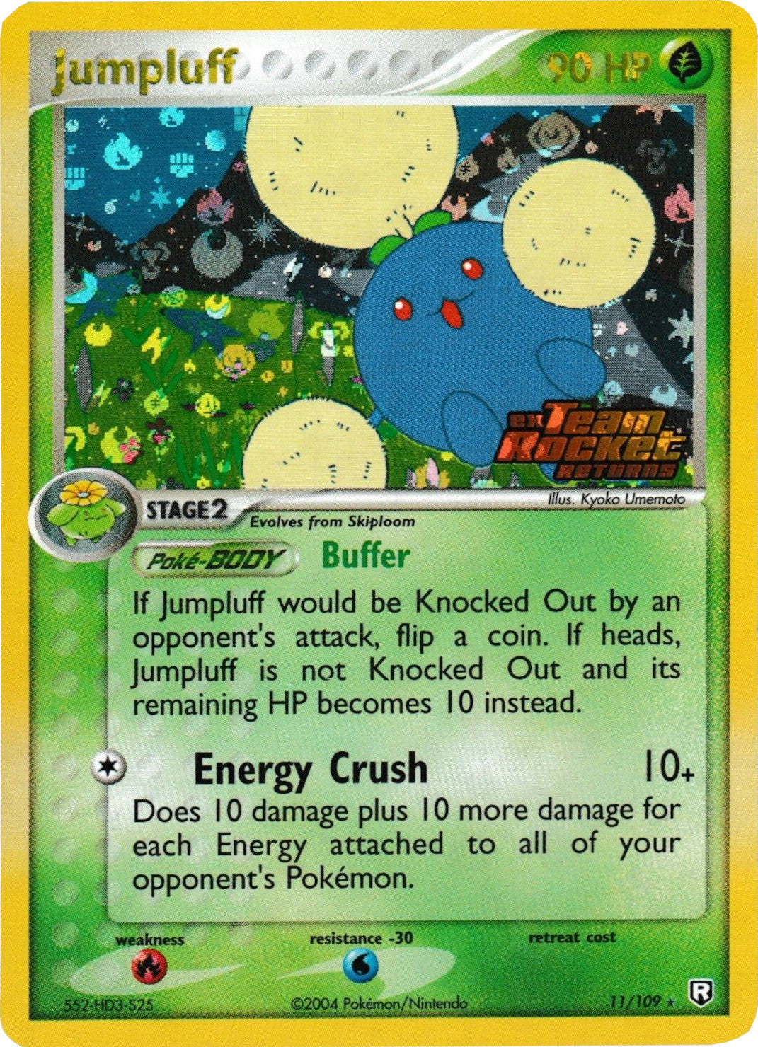 Jumpluff (11/109) (Stamped) [EX: Team Rocket Returns] | Tables and Towers