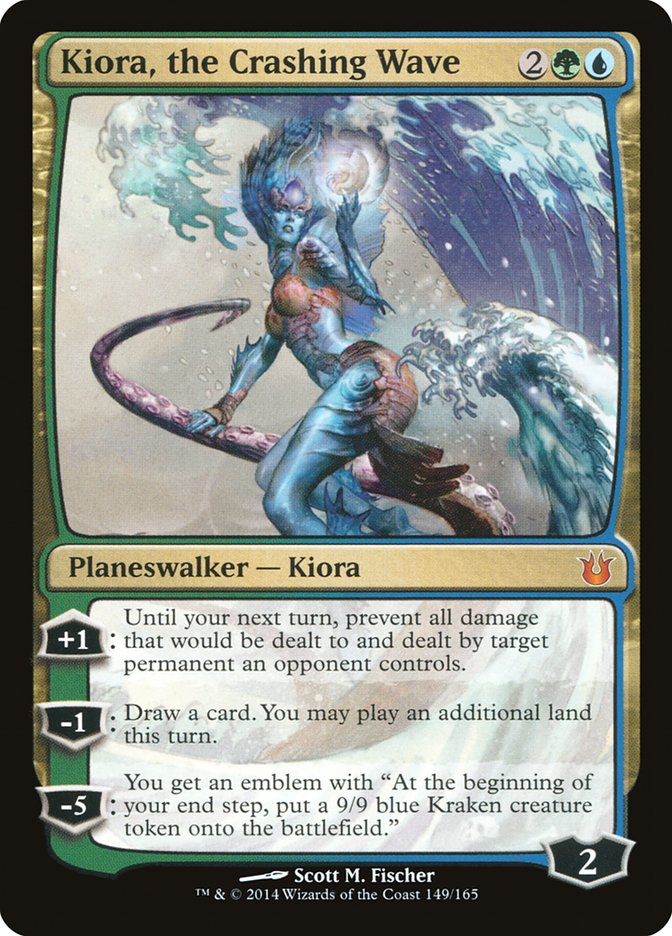 Kiora, the Crashing Wave [Born of the Gods] | Tables and Towers