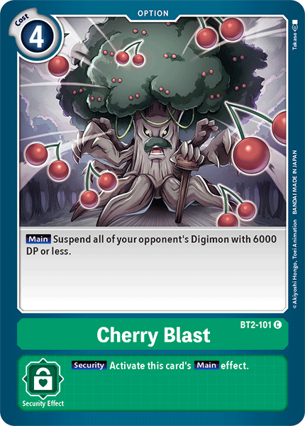 Cherry Blast [BT2-101] [Release Special Booster Ver.1.5] | Tables and Towers