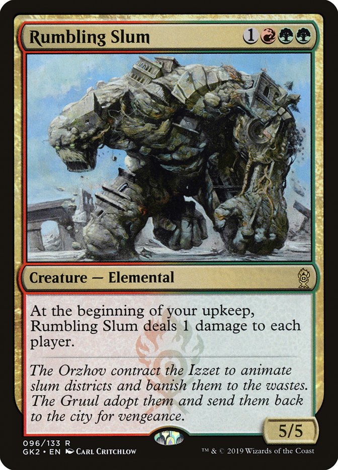 Rumbling Slum [Ravnica Allegiance Guild Kit] | Tables and Towers