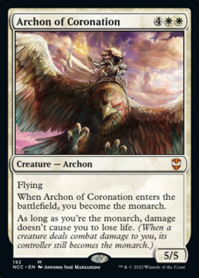 Archon of Coronation [Streets of New Capenna Commander] | Tables and Towers