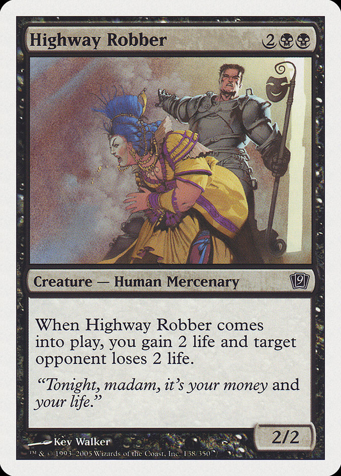 Highway Robber [Ninth Edition] | Tables and Towers