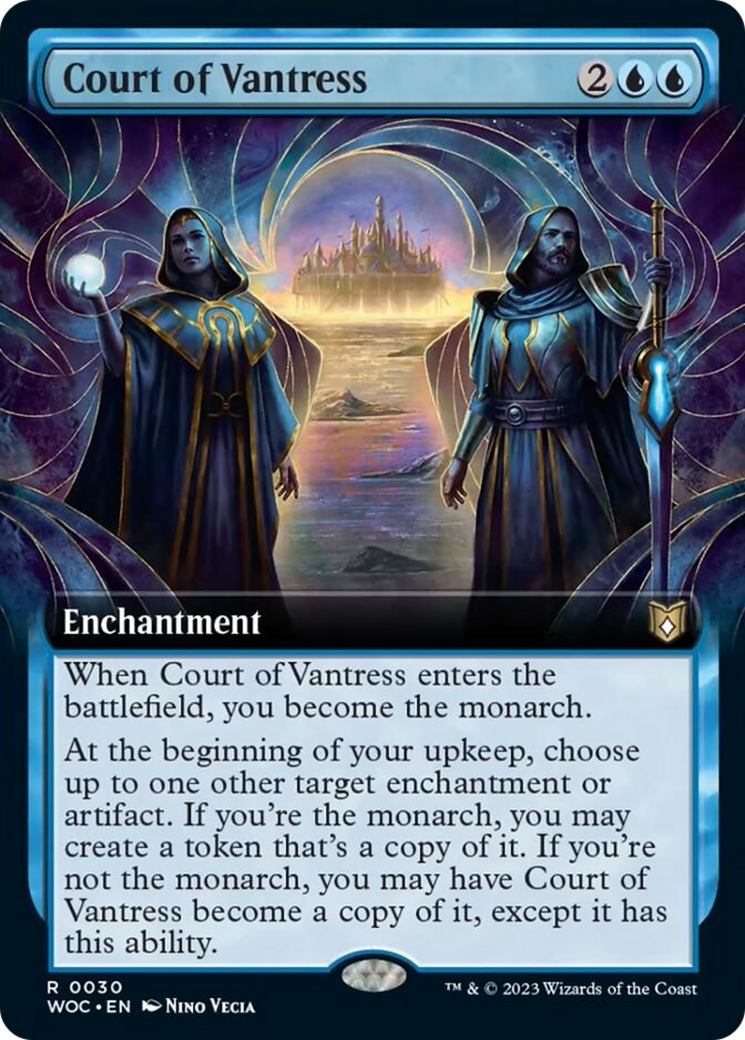 Court of Vantress (Extended Art) [Wilds of Eldraine Commander] | Tables and Towers