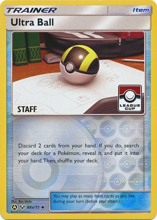 Ultra Ball (68a/73) (League Promo Staff) [Sun & Moon: Shining Legends] | Tables and Towers