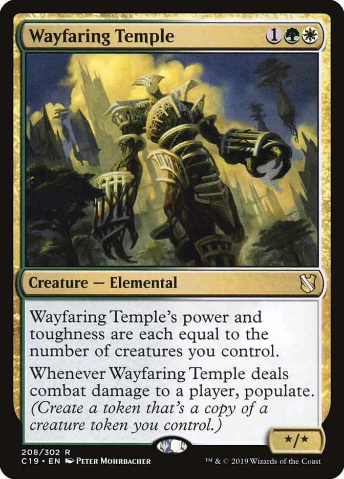 Wayfaring Temple [Commander 2019] | Tables and Towers