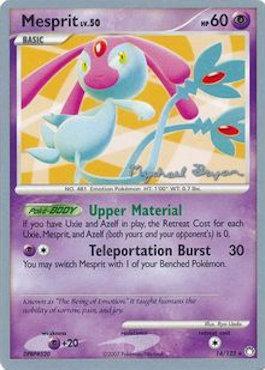 Mesprit LV.30 (14/123) (Happy Luck - Mychael Bryan) [World Championships 2010] | Tables and Towers