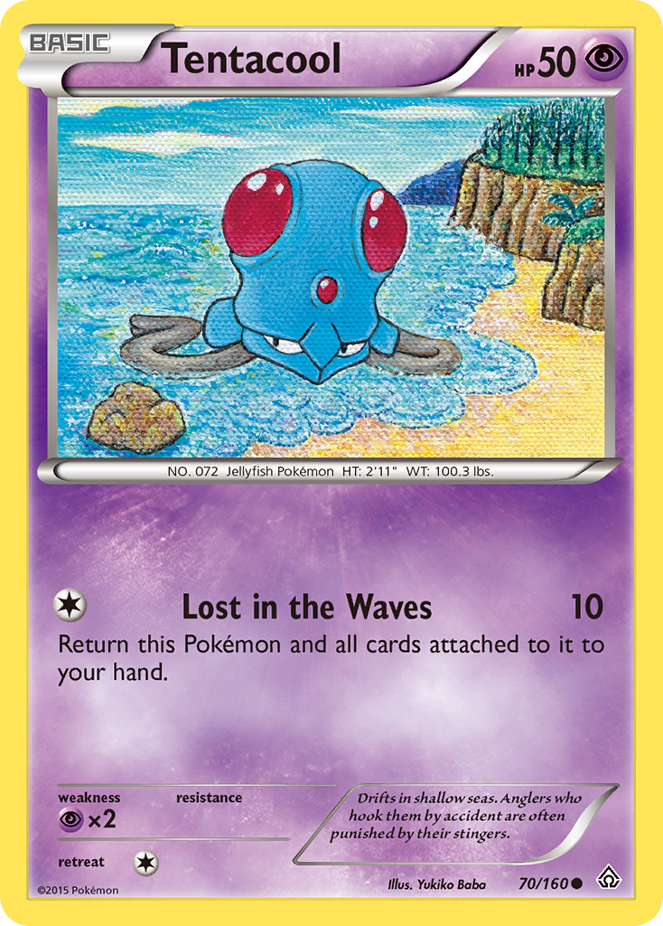 Tentacool (70/160) [XY: Primal Clash] | Tables and Towers