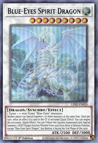 Blue-Eyes Spirit Dragon (Green) [LDS2-EN020] Ultra Rare | Tables and Towers