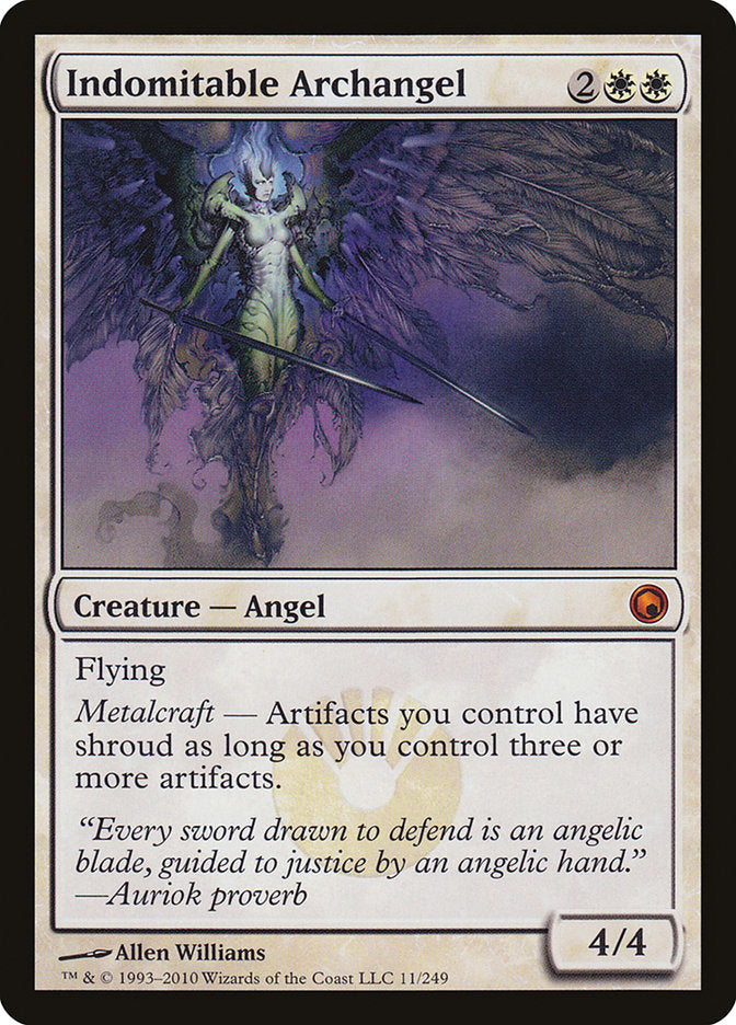 Indomitable Archangel [Scars of Mirrodin] | Tables and Towers